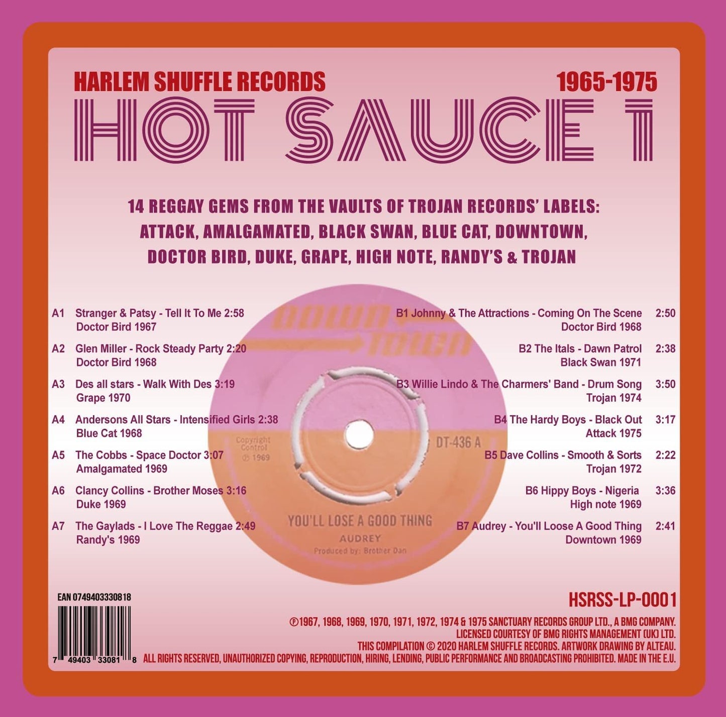 Hot Sauce: 1965-1975 - Volume 1