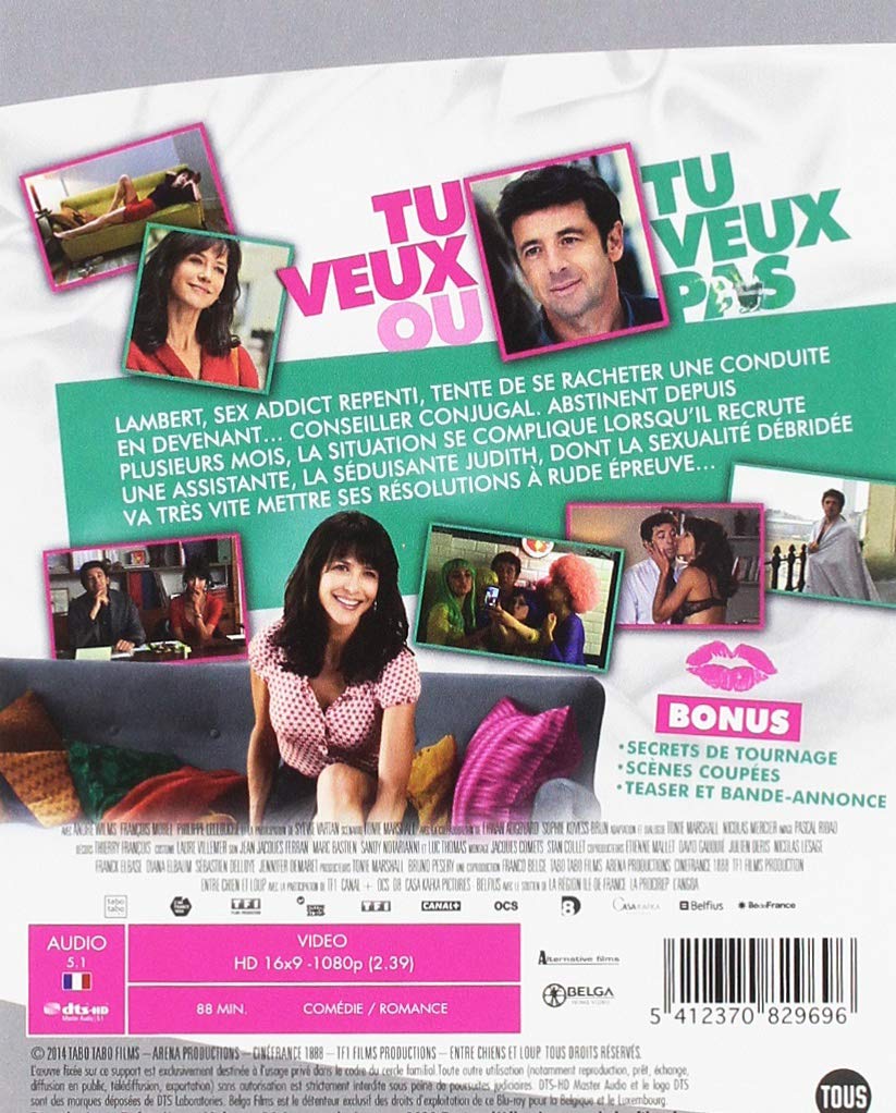 MOVIE - TU VEUX OU TU VEUX PAS/BLU-RAY (1 BLU-RAY)