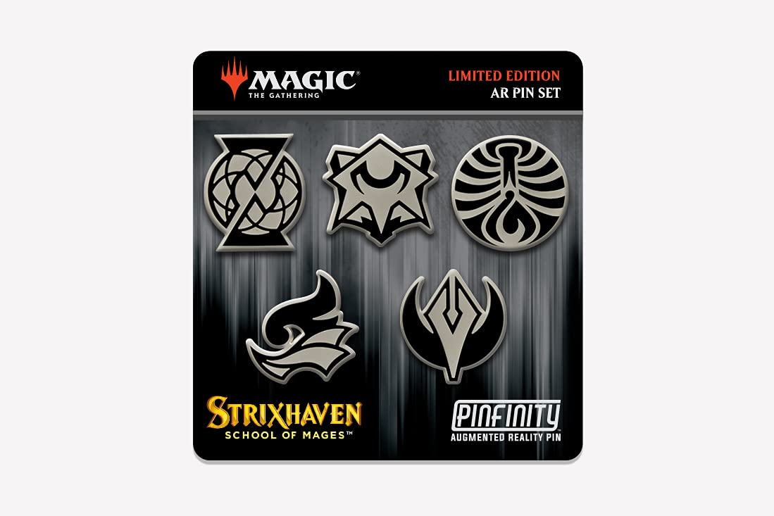 Pinfinity- Juego de emblemas de Strixhaven de Magic The Gathering (PMTGSTXSET