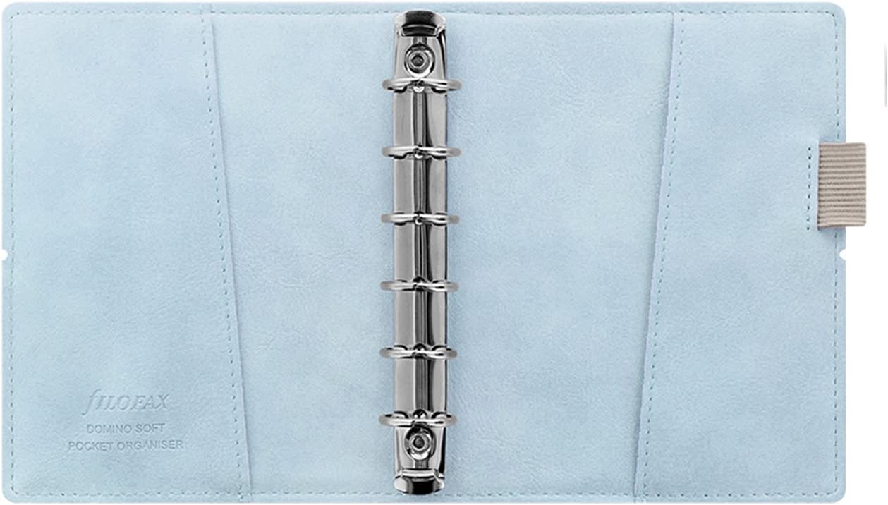 Filofax Domino Soft Pocket Organiser - Pale Blue