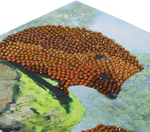 Craft Buddy Crystal Art Happy Hedgehogs, 18x18cm Crystal Art Card, Multicoloured, 18x18