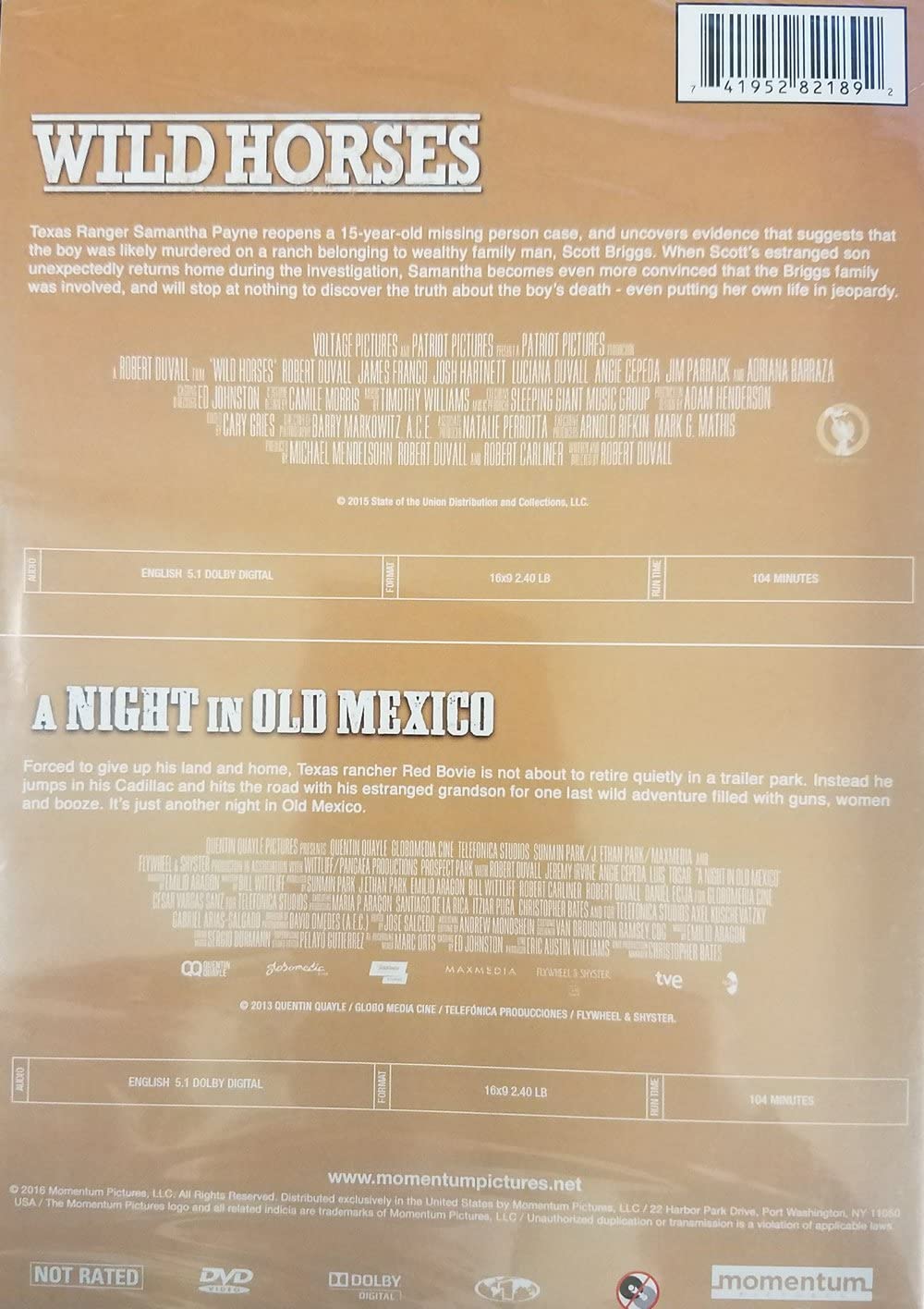 Wild Horses / A Night In Old Mexico