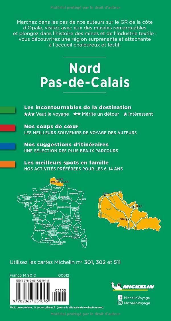 Nord-Pas-de-Calais (Guides verts Michelin