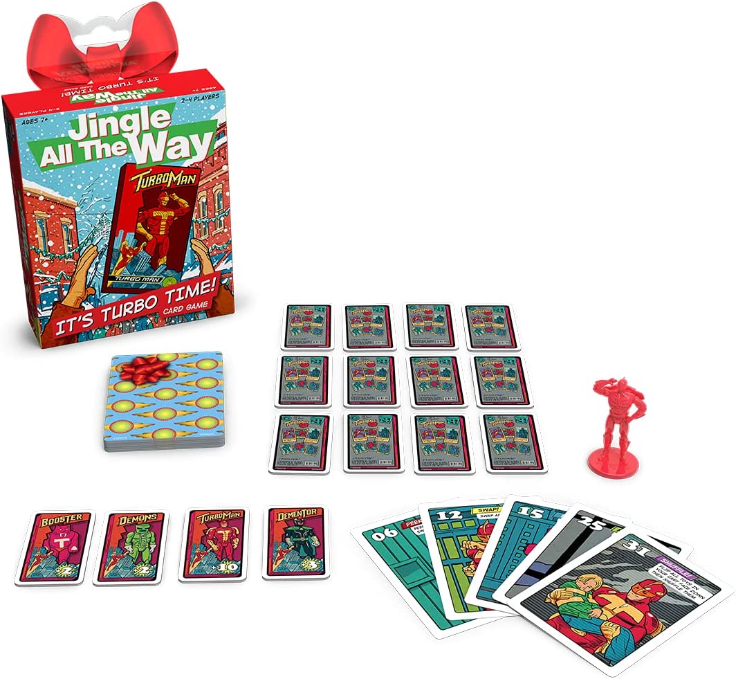 Funko GAMES Signature Games: Disney-Jingle All The Way Card Game