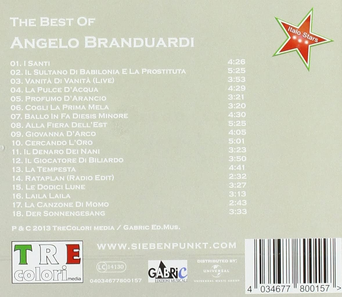 The Best of Angelo Branduardi