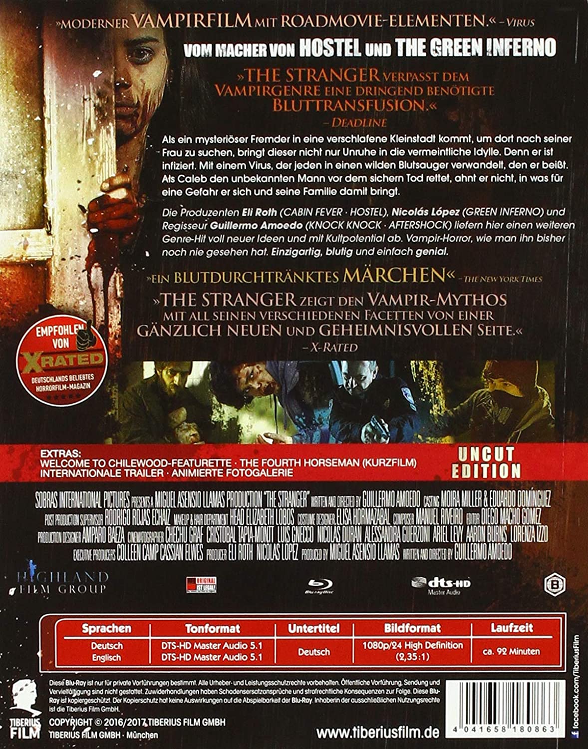 GUILLERMO AMOEDO - ELI ROTH PRASENTIERT: THE STRANGER - BLOODY MOVIES COLLECTION