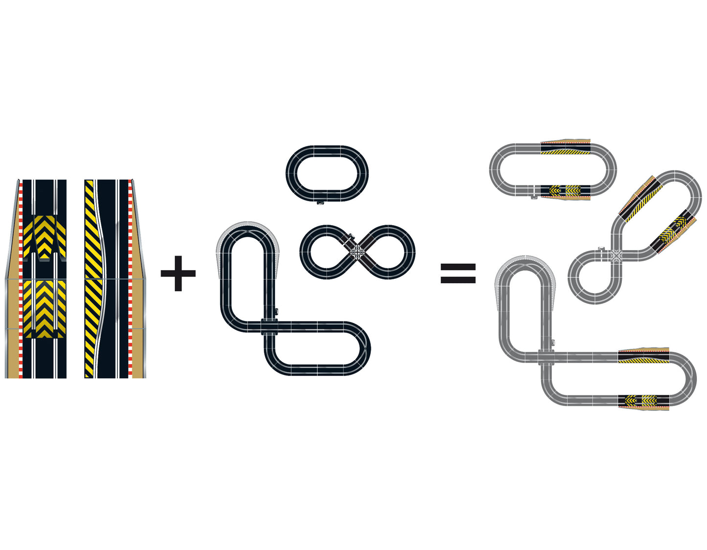 Scalextric Track Extension Pack 2 - Leap & Chicane