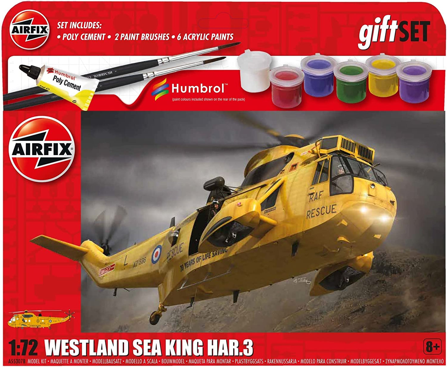 Airfix Hanging Gift Set Westland Sea King HAR.3 Model