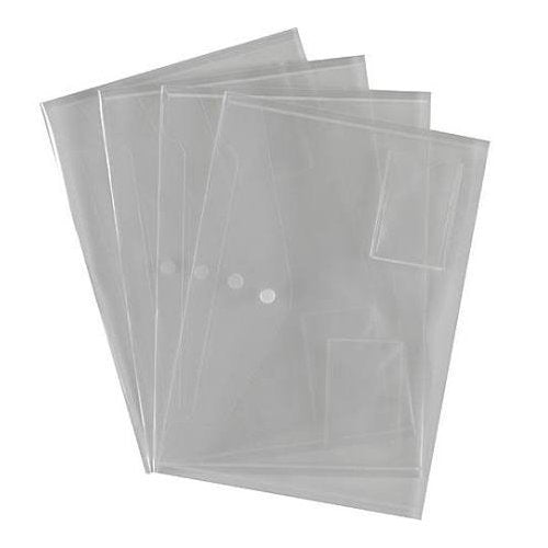 Hainenko Value Popper Wallet - Clear (Pack of 5