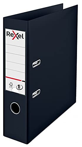 Rexel Choices A4 PP Lever Arch File Black - Pack of 10