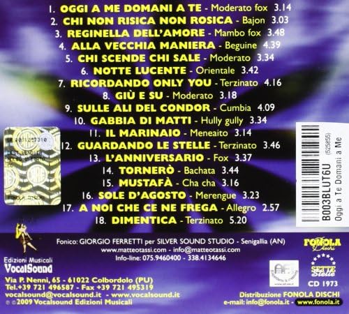 Oggi a Te Domani a Me