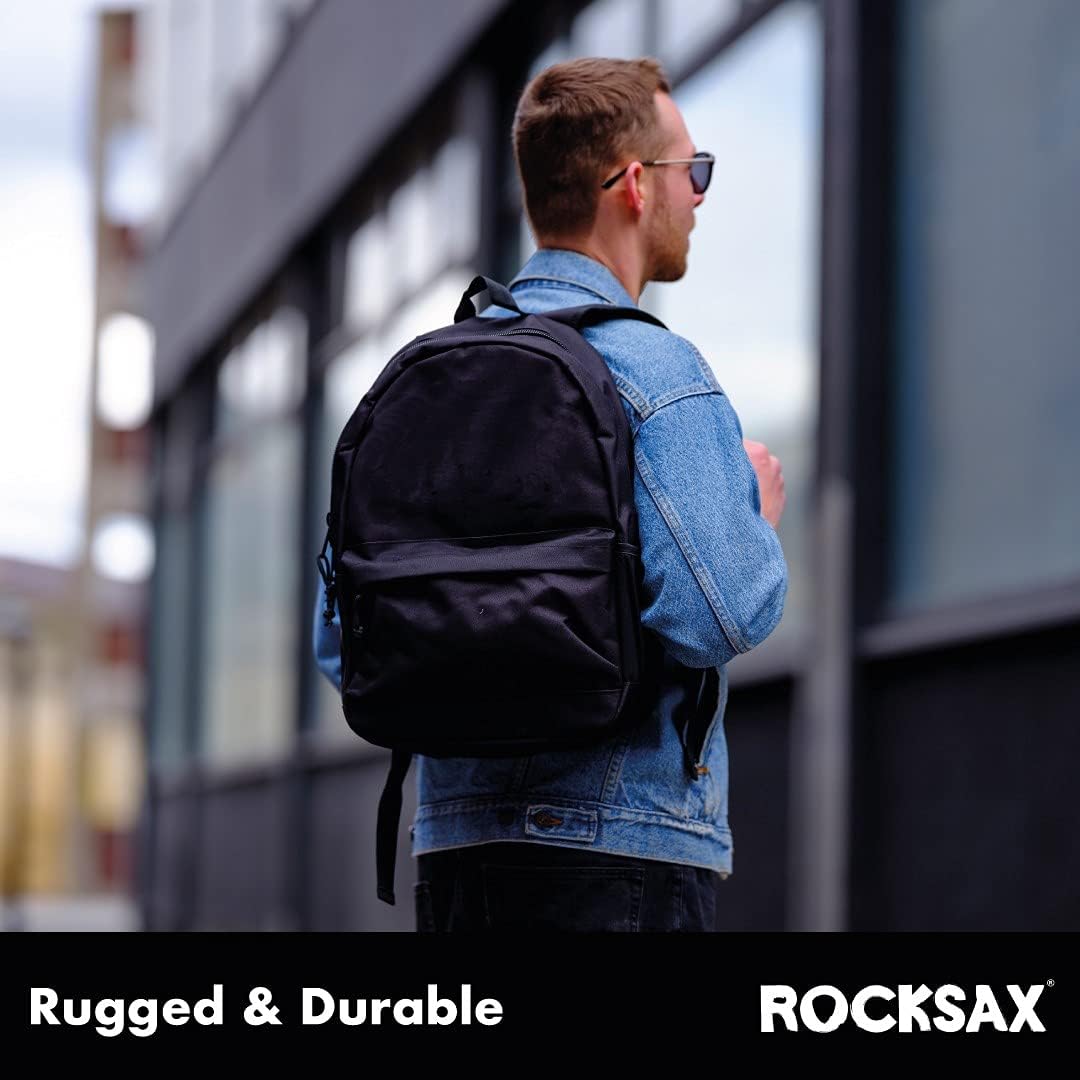 Rocksax Backpack AC/DC Highway to Hell Rucksack - 43cm x 30cm x 15cm – Officially Licensed Merchandise
