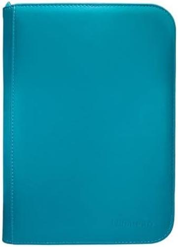 Ultra PRO - Vivid 4-Pocket Zippered PRO-Binder: (Teal) Protect Up to 160 Collectible Trading Cards, Sports Cards or Valuable Gaming Cards, Ultimate card Protection