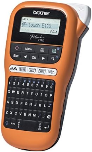 Brother PTE110VP Professional Electronic Marker - Ideal for Electricians and Installers