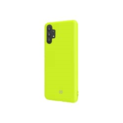 Celly CROMO946YL Chrome Polyurethane/Thermoplastic Cell Phone Case, 16.5cm Maximum Capacity Screen Size, 76mm x 9.1mm x 164mm, Yellow