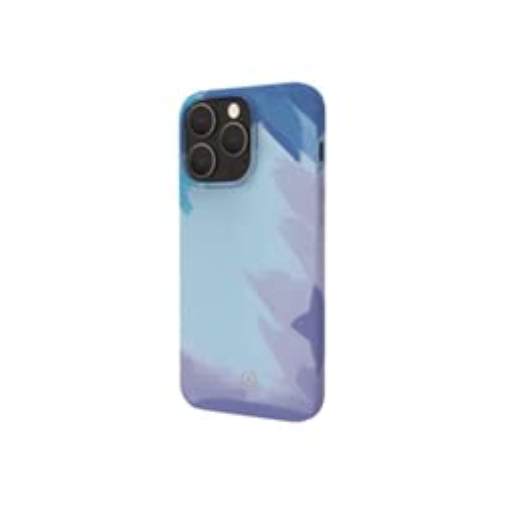 CELLY Cover iPhone 13 Pro MAX Watercolor Blue