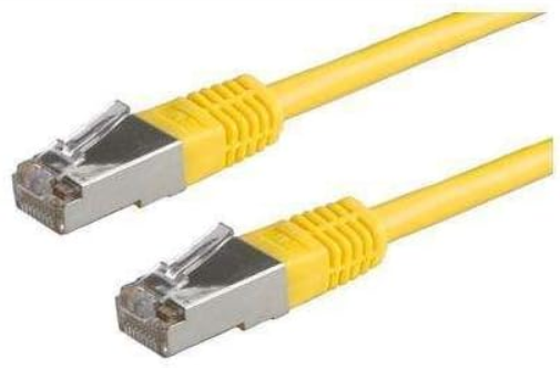 Nilox 5.0 m CAT5E FTP – (Cat5e, F/UTP network cable (FTP), RJ-45, RJ-45, Male/Male, Yellow)