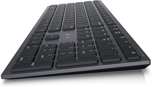 DELL KB900 keyboard RF Wireless + Bluetooth QWERTY UK English Graphite