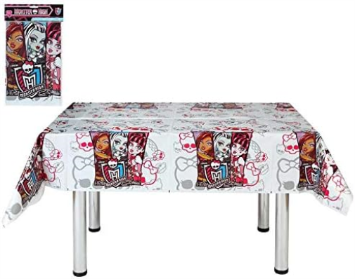 Atosa -Atosa-17129-Tablecloth 180 x 120 cm Monster High, Multicoloured (17129)