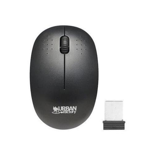 Urban Factory Wired Mouse Free (Black