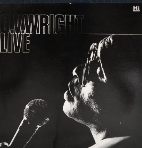 O.V. Wright Live