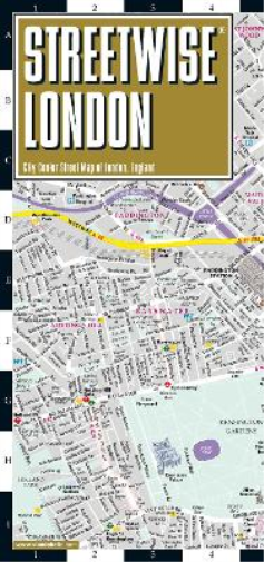 Streetwise London Map - Laminated City Center Street Map of London, England