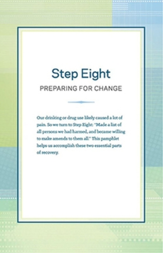 Step Eight: Preparing for Change