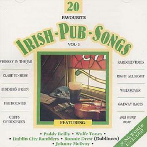 20 Favourite Irish Pub Songs - Volume 1