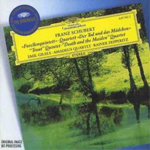 Trout Quintet/death and the Maiden (Amadeus Qt/gilels)