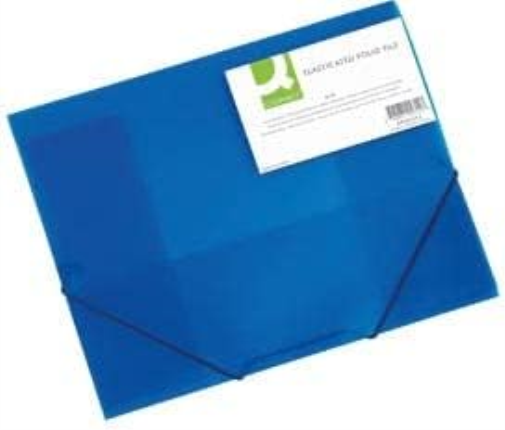 Q-Connect A4 Elasticated Folio