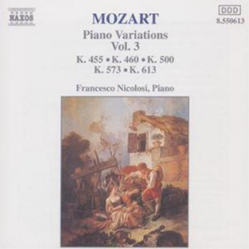 Mozart: Piano Variations - Volume 3