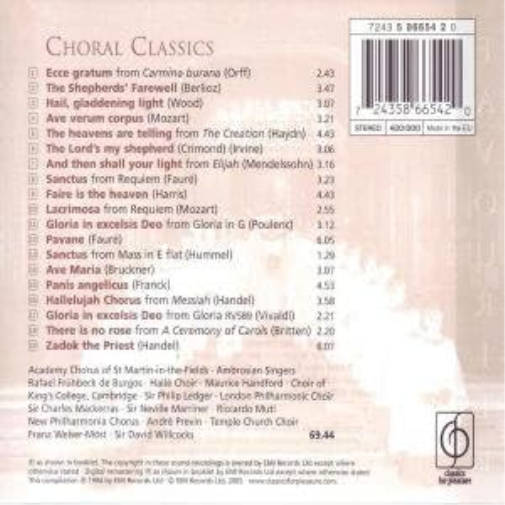 Favourite Choral Classics