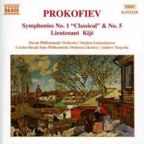 Prokofiev/sym 1 and 5/lieutenant Kije