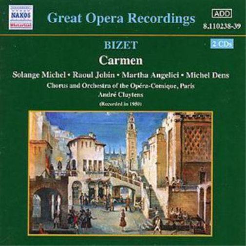 Carmen (Cluytens, Opera-comique Paris Chorus and Orchestra)