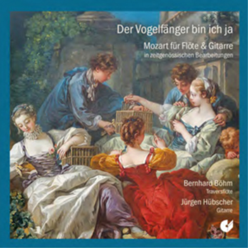 Der Vogelfänger Bin Ich Ja: Mozart Fur Flote & Gitarre