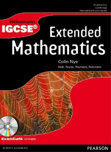 Heinemann IGCSE Extended Mathematics Student Book with Exam Café CD