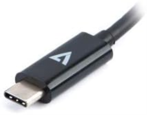 V7 V7UCDVI-BLK-1E USB-C male to DVI-D female Adapter