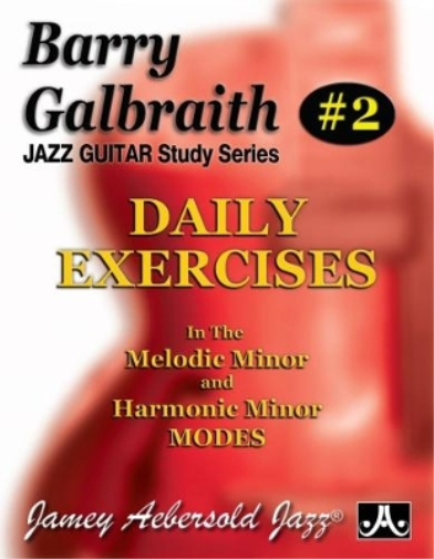 Barry Galbraith # 2 - Exercises In Melodic & Harmonic Minor Modes (Guitar)