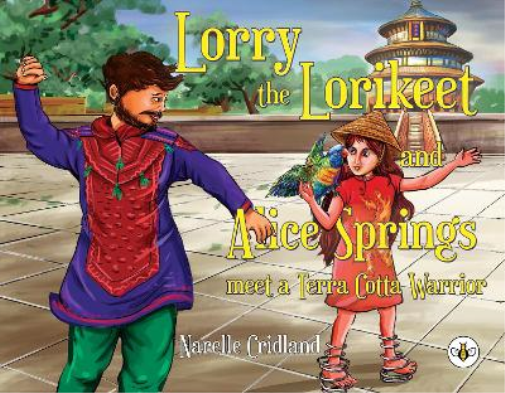Lorry the Lorikeet and Alice Springs meet a Terra Cotta Warrior