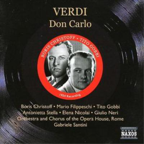 Don Carlo (Christoff, Gobbi, Stella, Santini)