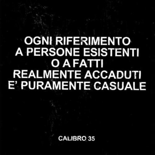 Ogni Riferimento a Persone Esistenti O a Fatti Realmente...