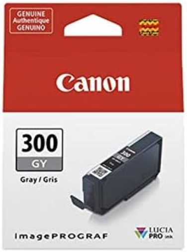 Canon PFI-300 GY - Grey - original - ink tank - for imagePROGRAF PRO-300