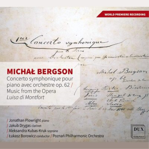 Michal Bergson: Concerto Symphonique Pour Piano Avec Orchestre...