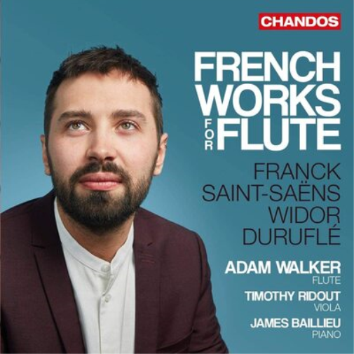 Franck/Saint-Saëns/Widor/Durufle: French Works for Flute