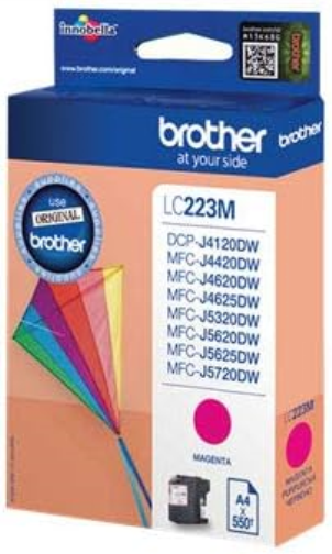 Brother LC-223 ink cartridge magenta standard capacity 550 pages 1-pack