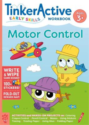TinkerActive Early Skills Motor Control Workbook Ages 3+