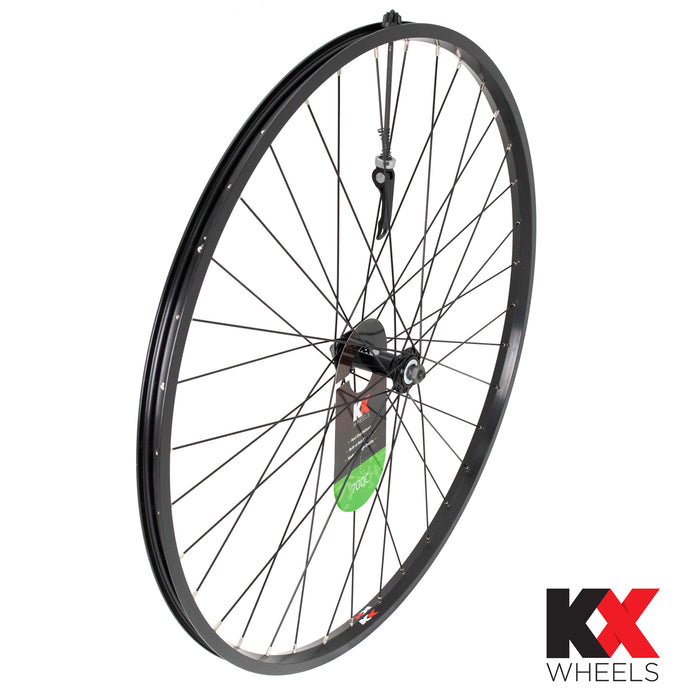 KX Hybrid 700C Singlewall Q/R Wheel Rim Brake (Front) - Black