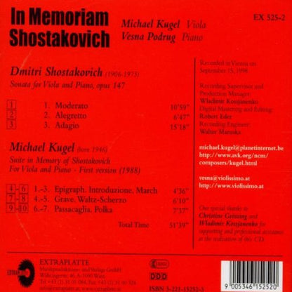 In Memoriam Shostakovich