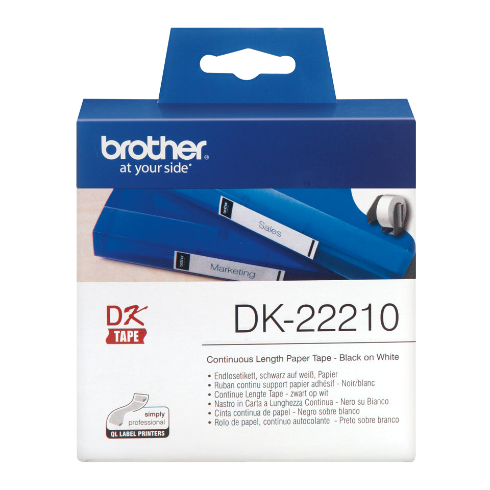 BROTHER - P-TOUCH TAPE PAPER 29MMX30.48M