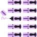 edding 7 mini highlighter - pastel violet - 10 highlighter pens - chisel nib 1-3 mm - small highlighter in trendy colours - for bullet journals, school, college, university or the office 06: 10 Pencils - Pastel Purple